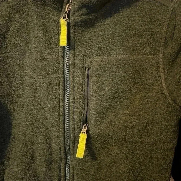 32 Heat Jacket Boys Small  7/8 Long Sleeve Sherpa Fleece Zip Up GUC - Picture 1 of 4